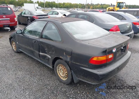 1995 Honda Civic Dx z USA, uszkodzony, nr VIN 1HGEJ2125SL058543